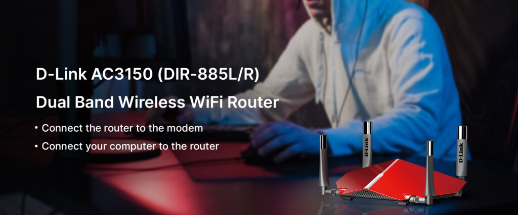 D-Link AC3150 (DIR-885L/R) Dual Band Wireless WiFi Router