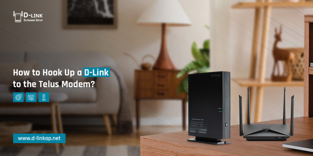 How to Hook Up a D-Link to the Telus Modem?